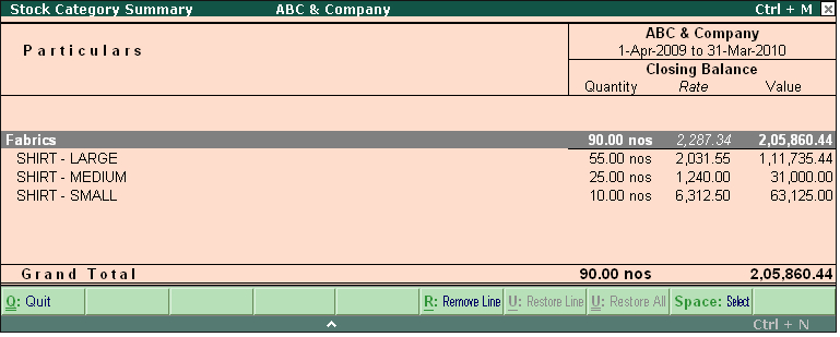 how-to-check-stock-summary-in-tally-erp-9-stocks-gold