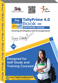 Get.. TallyPrime 4.0 Book (Advanced Usage) @ Rs. 800