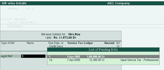 Calculate Service Tax on total transaction amount including TDS