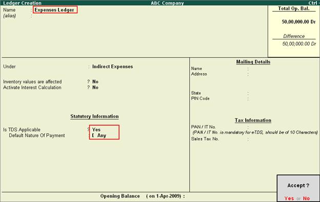 how-to-create-expenses-ledger-in-tally-erp-9