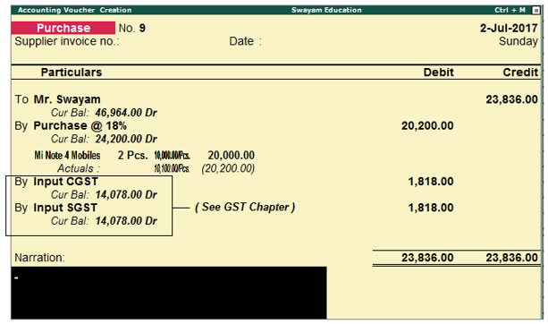 Tally.ERP 9 : F2 - Inventory Features in Tally.ERP9-