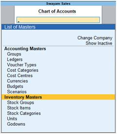 Creation of Stock Items with GST Setup in TallyPrime